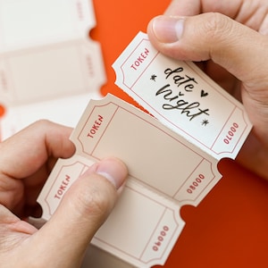 Blank tickets / Customized tickets (12 tickets TOTAL)