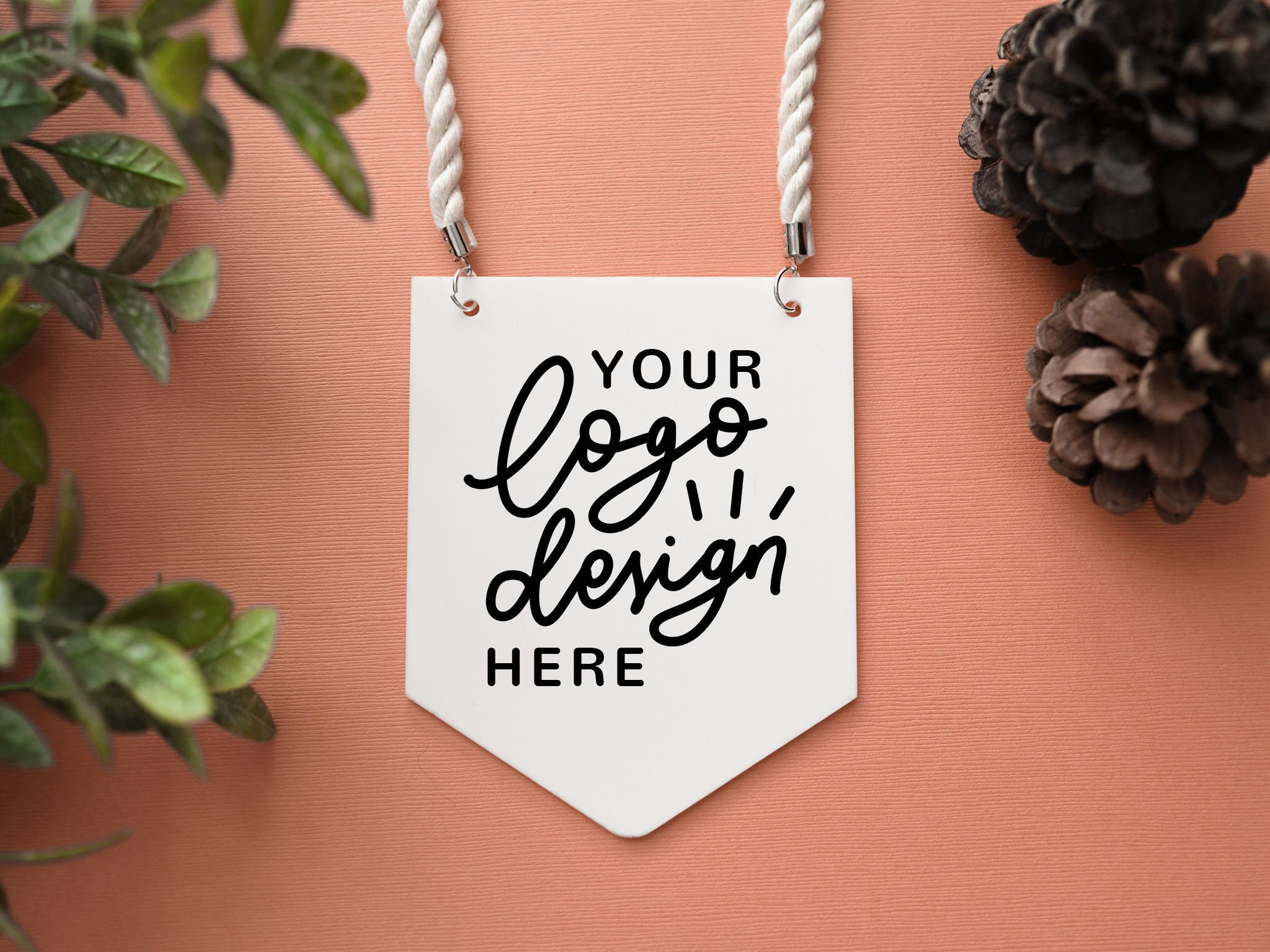 CUSTOM LOGO Hanging Door Sign Acrylic Banner / Acrylic Door Etsy