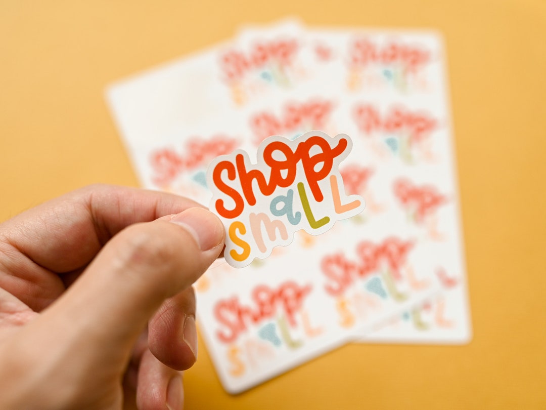 Shop Small Diecut Stickers: Handmade Packaging Seals, 16 Pc - Etsy