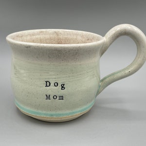 handmade | ceramic | dog mom | pottery | mug | Mother’s Day gift