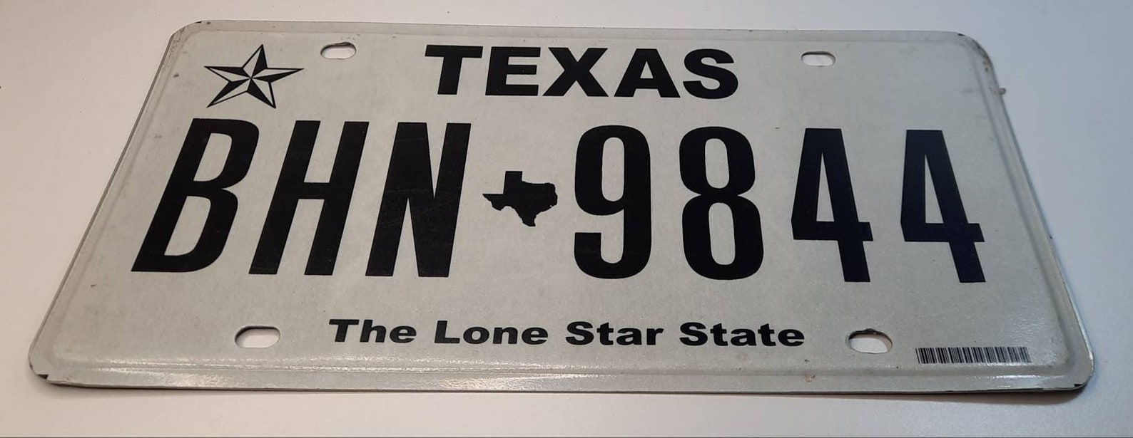 Texas original car number plate. Etsy