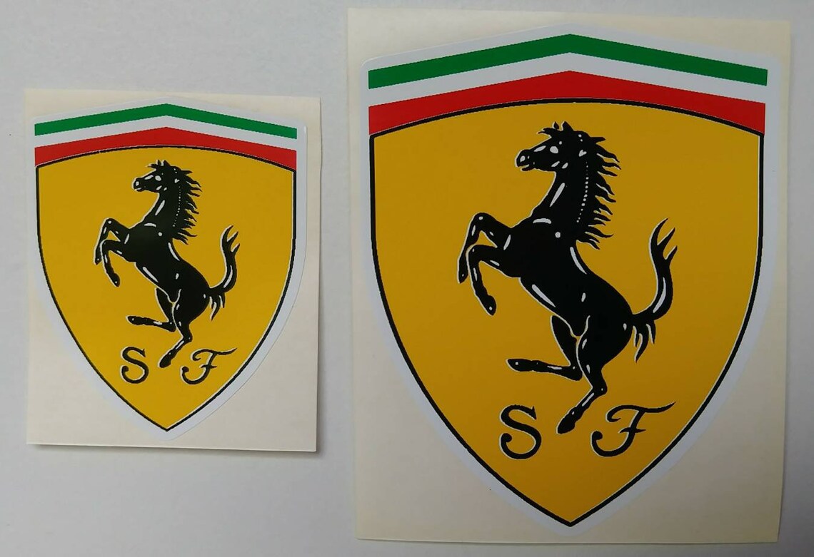 Ferrari Stickers 2 Etsy