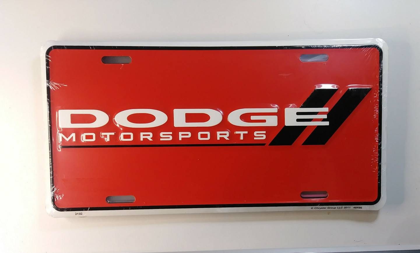 Dodge motorsports .. vanity tag plate. Etsy