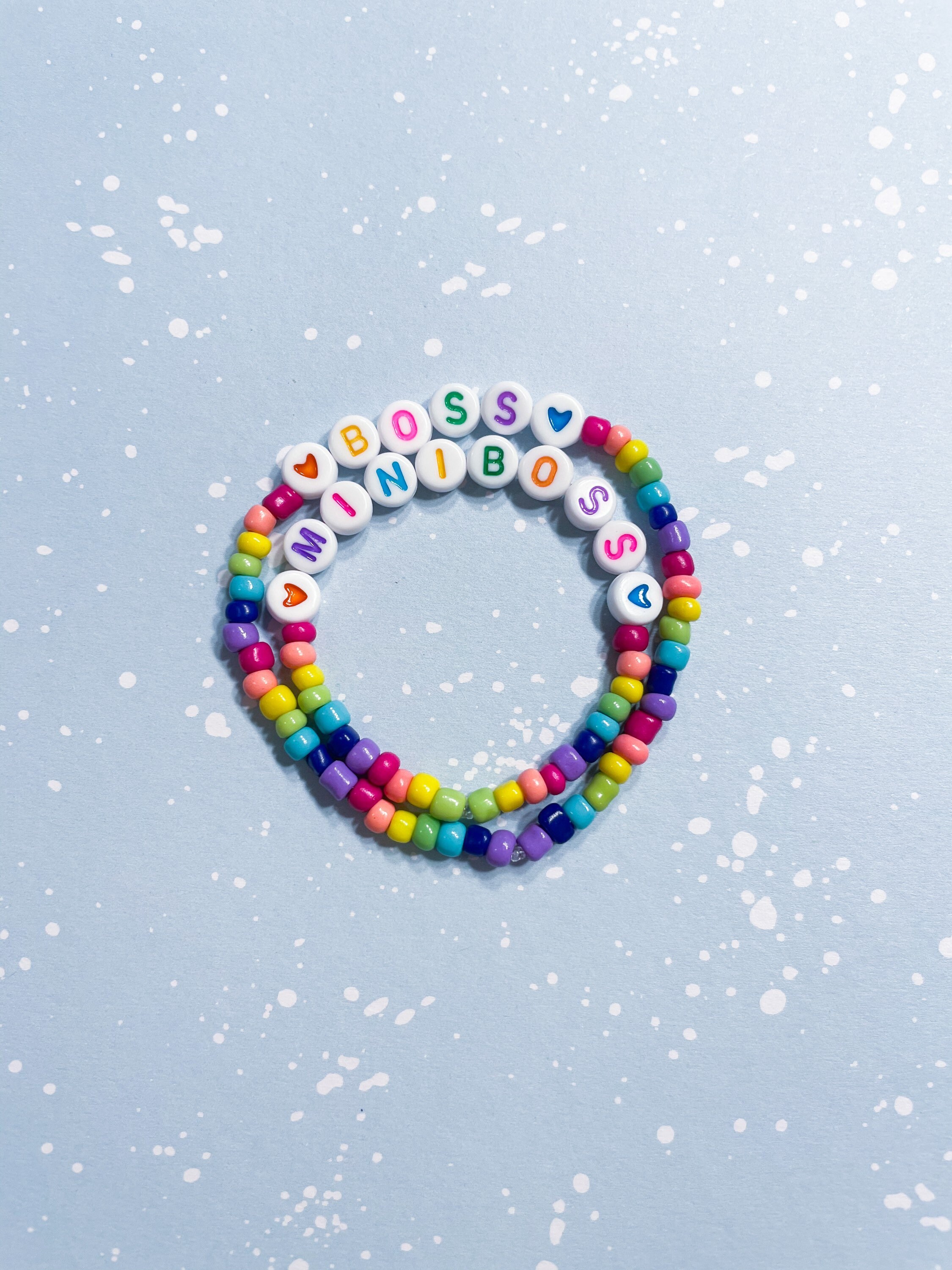 NEW | Personalized Custom Beaded Name Bracelet | Custom Word Beaded B…