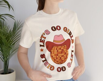 NEW | Let's Go Girls Disco T-Shirt | Bella Canvas | RinckaDink Designs