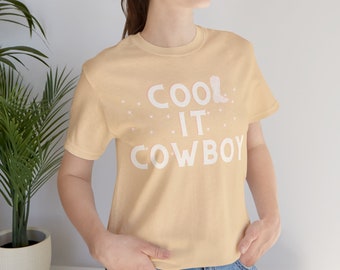 NEW | Cool It Cowboy Tee | Western Tee | Bella Canvas | RinckaDink Designs