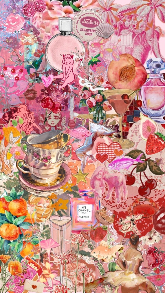 Coquette Sticker pack - Mystery Pinterest Aesthetic stickers, Girly sticker pack, Waterproof stickers, kindle stickers, Junk Journaling
