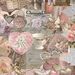 Mystery Sticker pack - Pinterest Aesthetic stickers,Coquette sticker pack, Waterproof stickers,Retro/Vintage Themed stickers,kindle stickers