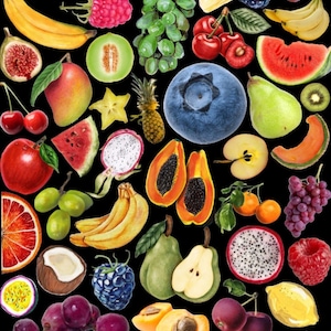 Mystery fruit sticker pack,- Pinterest aesthetic stickers, Waterproof stickers, Retro stickers, planner stickers, Scrapbook stickers