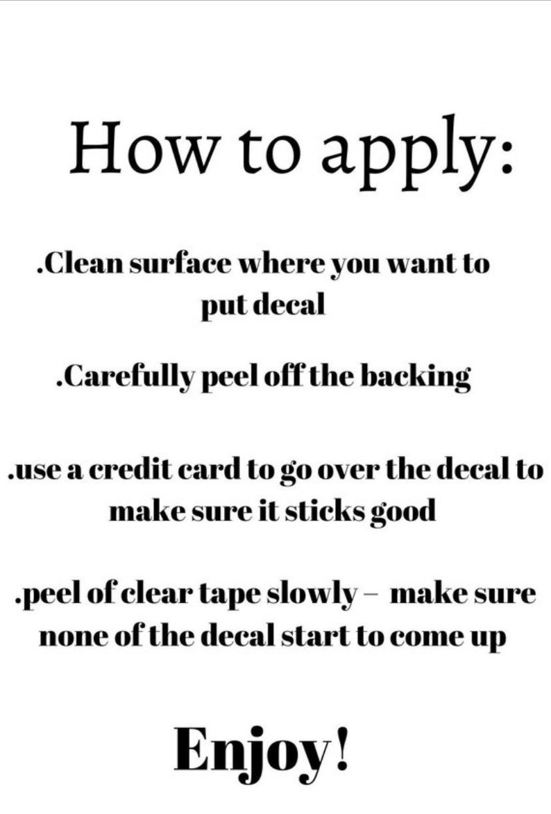 Car Mirror Decal Flower Mirror Decal Mirror Sticker Etsy