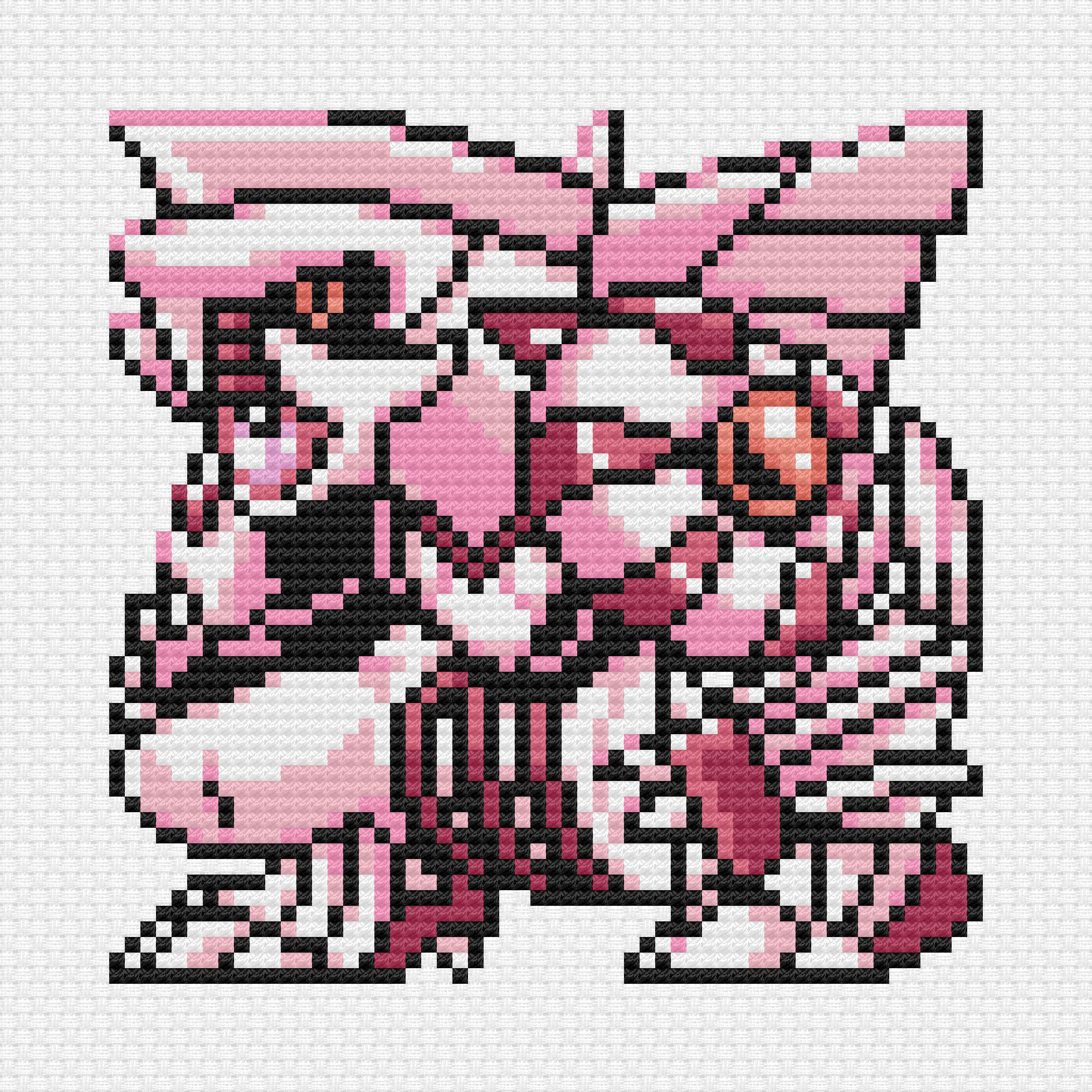ランキングや新製品 Palkia Retro Download Instant PDF Pattern Stitch Cross チャーム