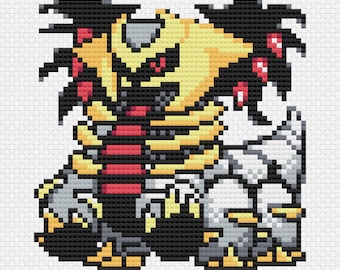 Kartana Pokemon Pixel Art Pattern  Pixel art pattern, Pixel art pokemon,  Pixel art