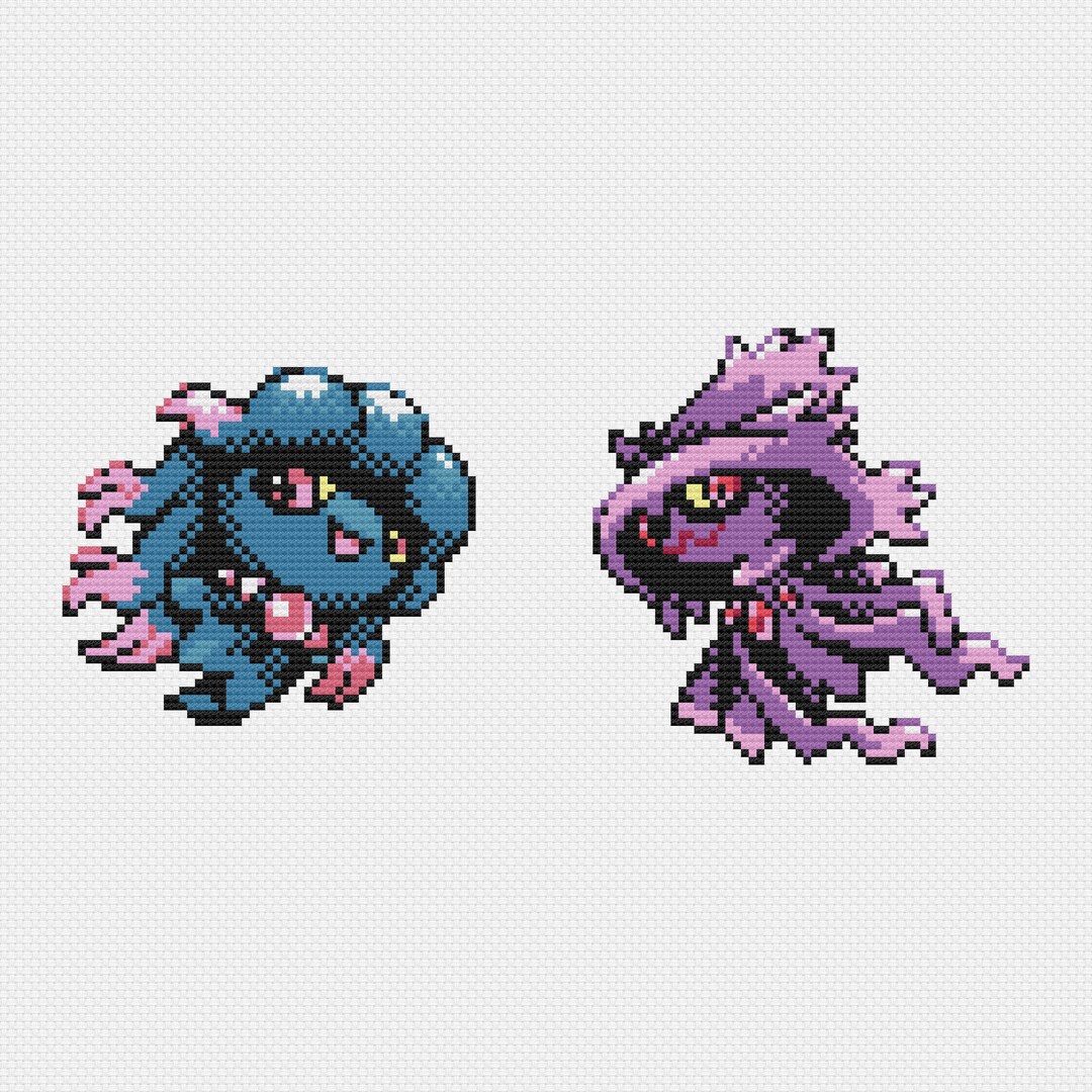 Misdreavus Mismagius Cross Stitch Pattern PDF Instant Download - Etsy