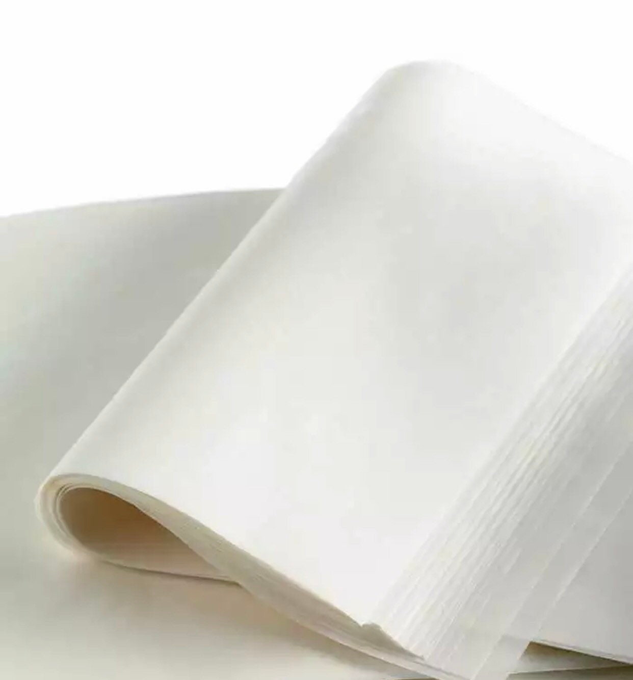 Chefworth Bleached Quilon Treated White Parchment Paper Baking Sheets Pan Liner 8x12 100 Sheets for 1/4 Pan, Size: 8 x 12