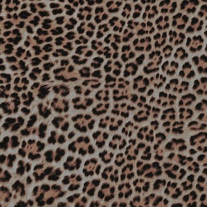 Leopard Print Fabric, By the Yard