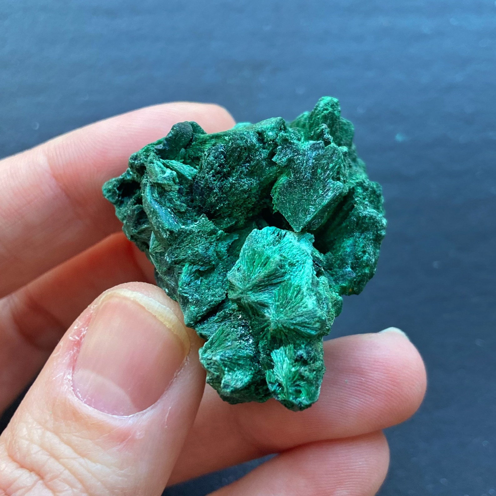 Velvet Malachite Crystal From the Congo Etsy UK