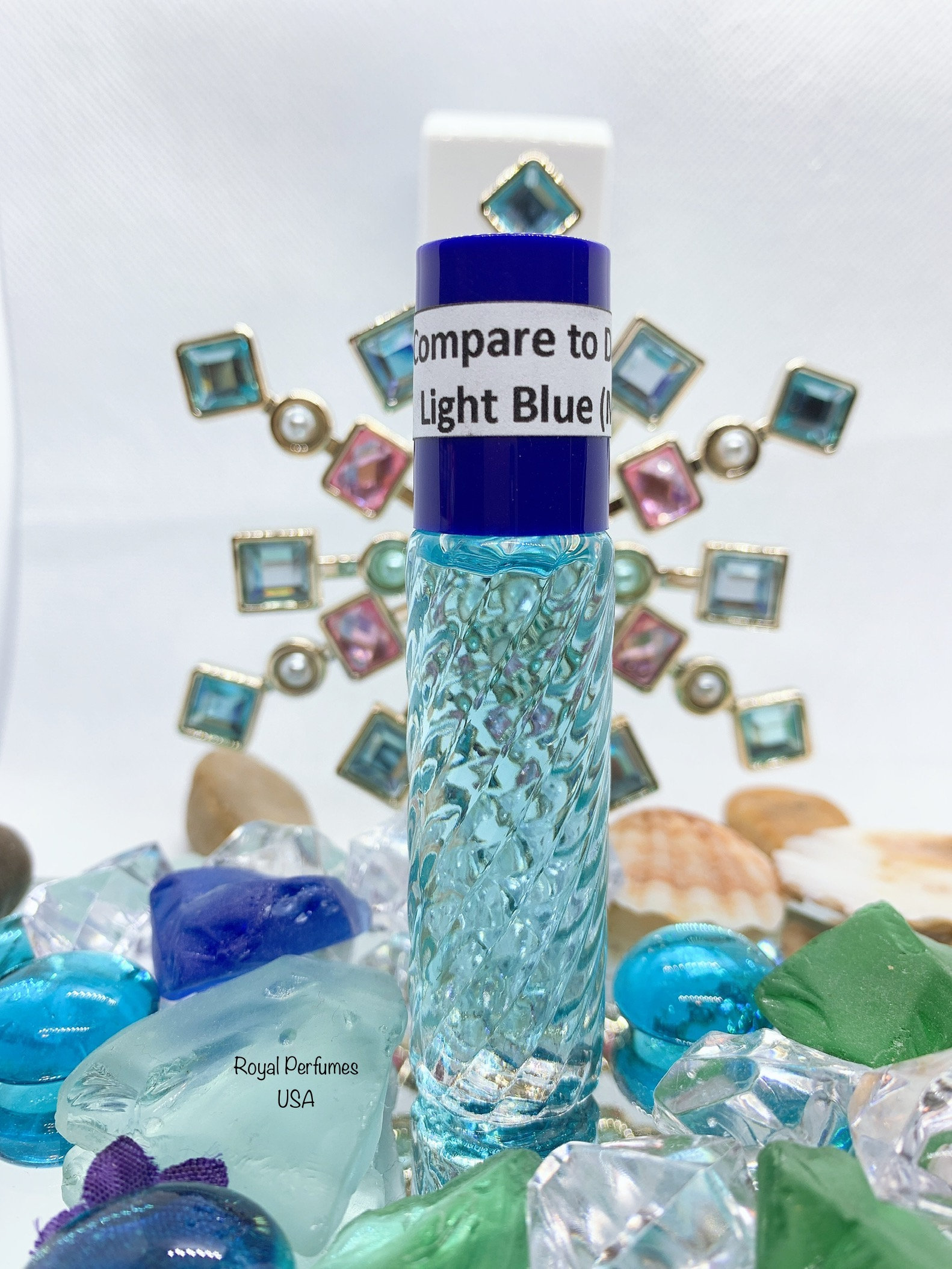 light blue perfume