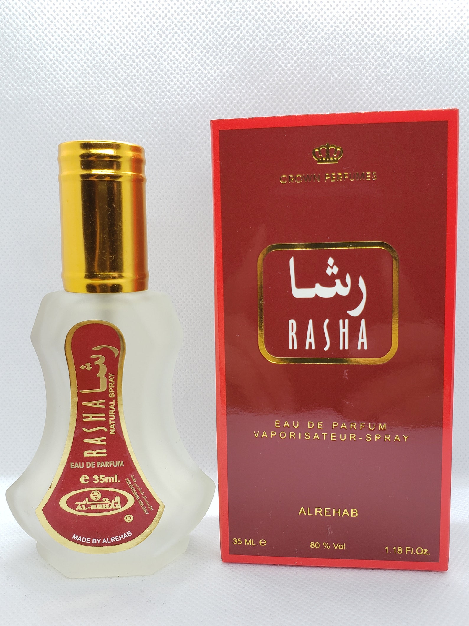 Rasha by Al Rehab 100% Authentic Oriental Natural Spray EDP - Etsy