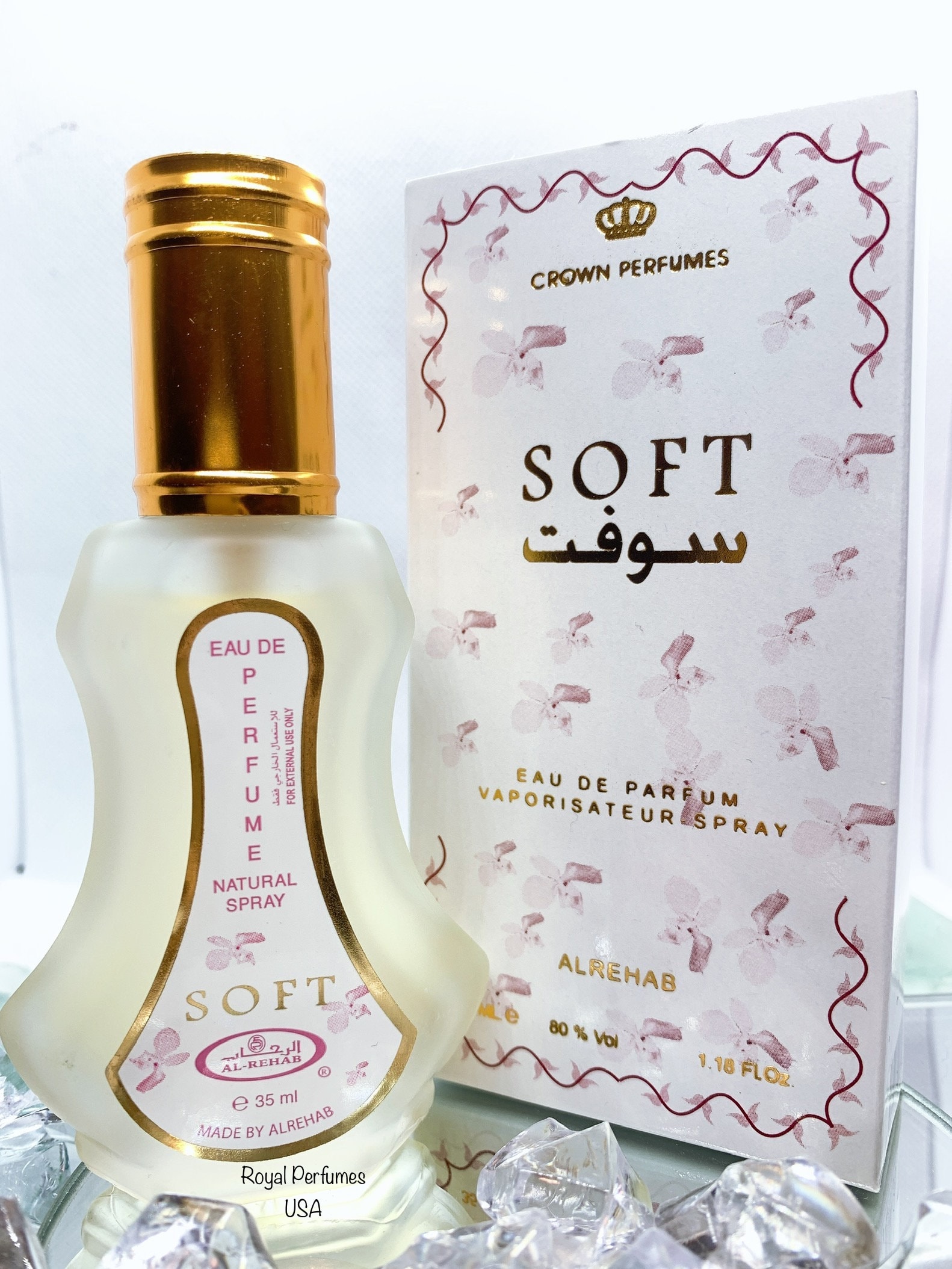 Soft by Al Rehab EDP 35 Ml 100% Authentic Oriental Arabian 