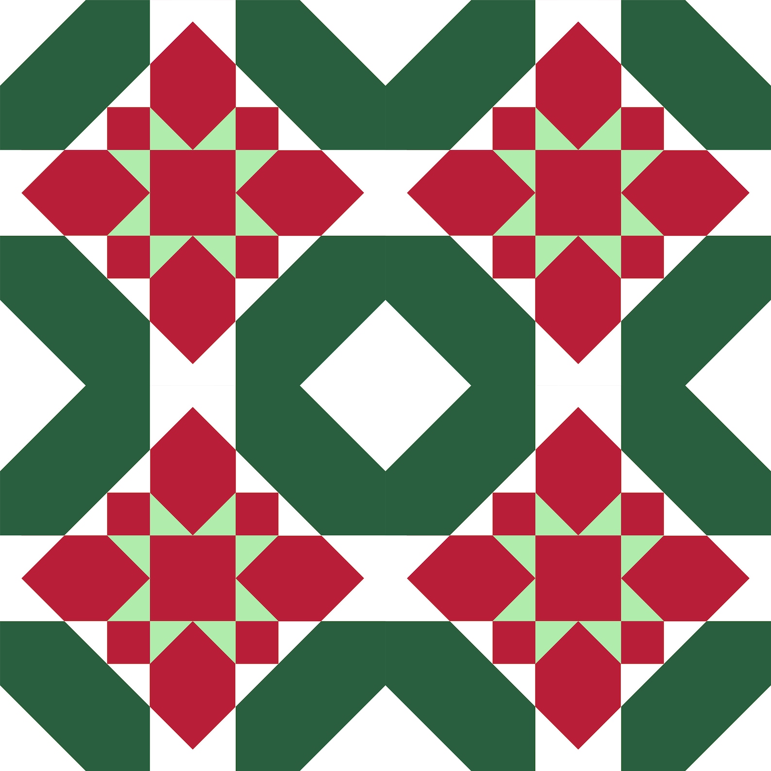 NEW QUILT PATTERN Christmas Wreath Table Topper Quilt Pattern Etsy