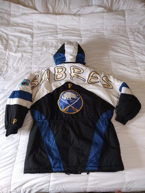 Vintage 90s Buffalo Sabres Trench Coat