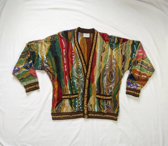 Vintage Authentic 90's Coogi Cardigan Sweater