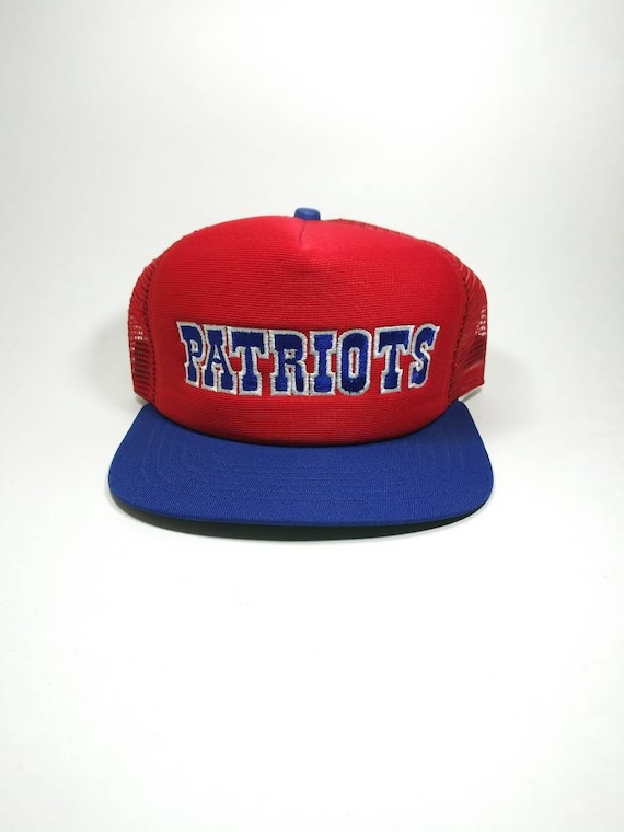 Vintage 80's New England Patriots New Era Snapback