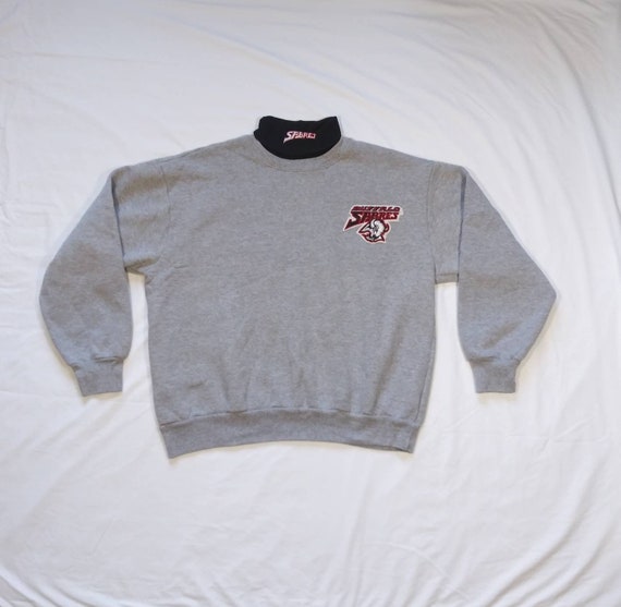 Vintage 90's Buffalo Sabres Turtle Neck Sweatshirt