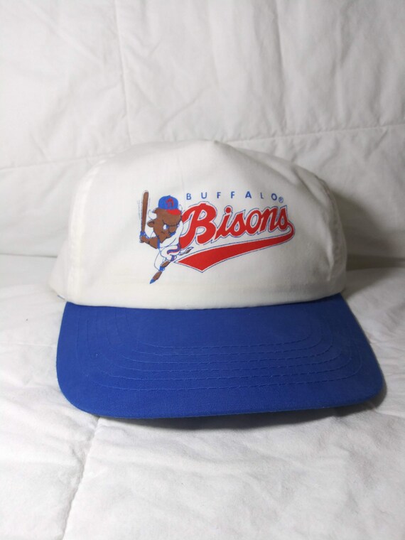 Vintage 90's Buffalo Bisons Snapback Hat