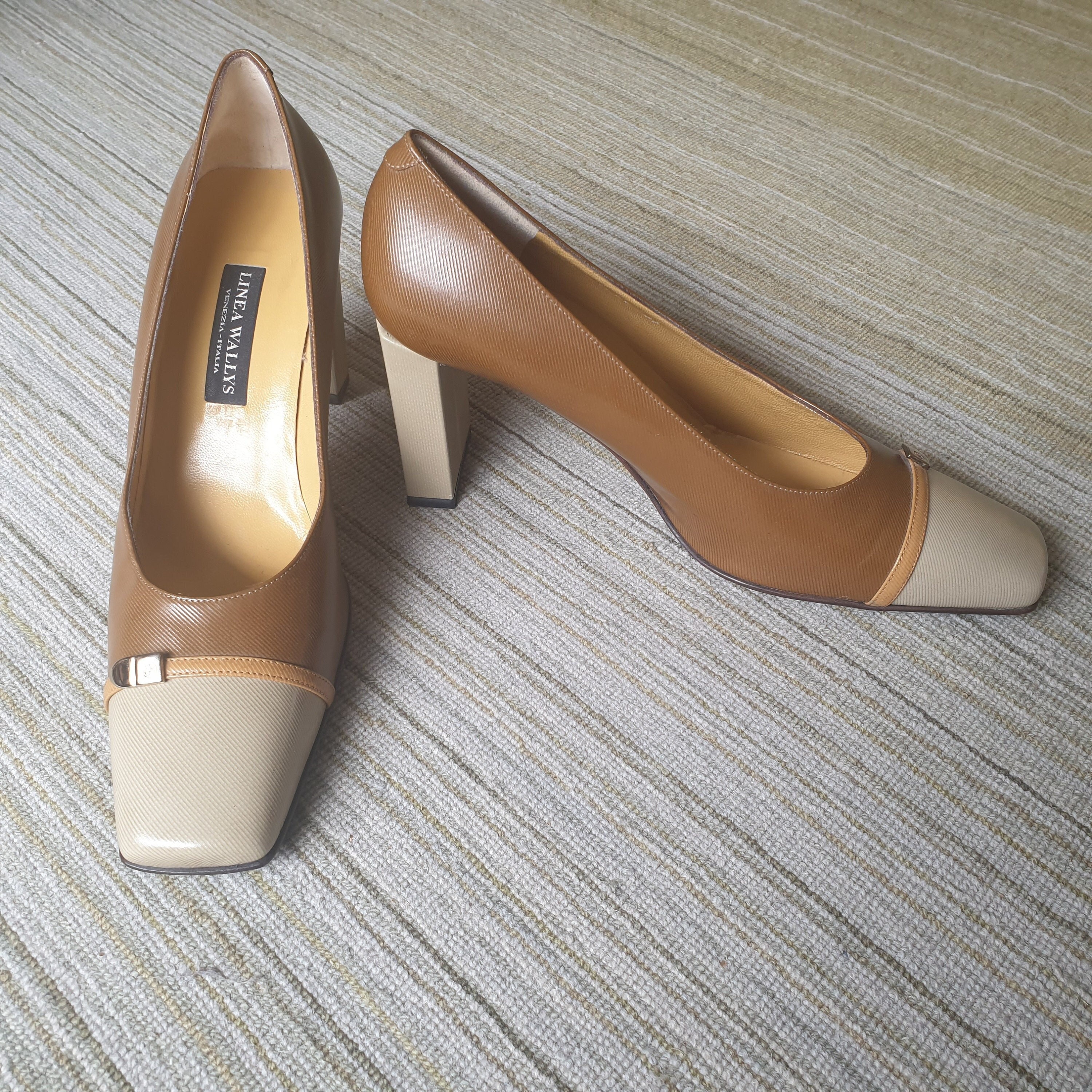 Brown Court Shoes - Etsy UK