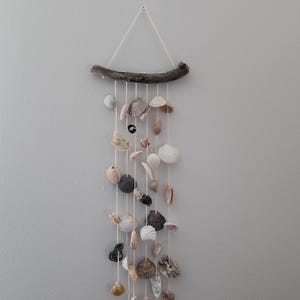 Nautical Driftwood and Seashell Wind Chime