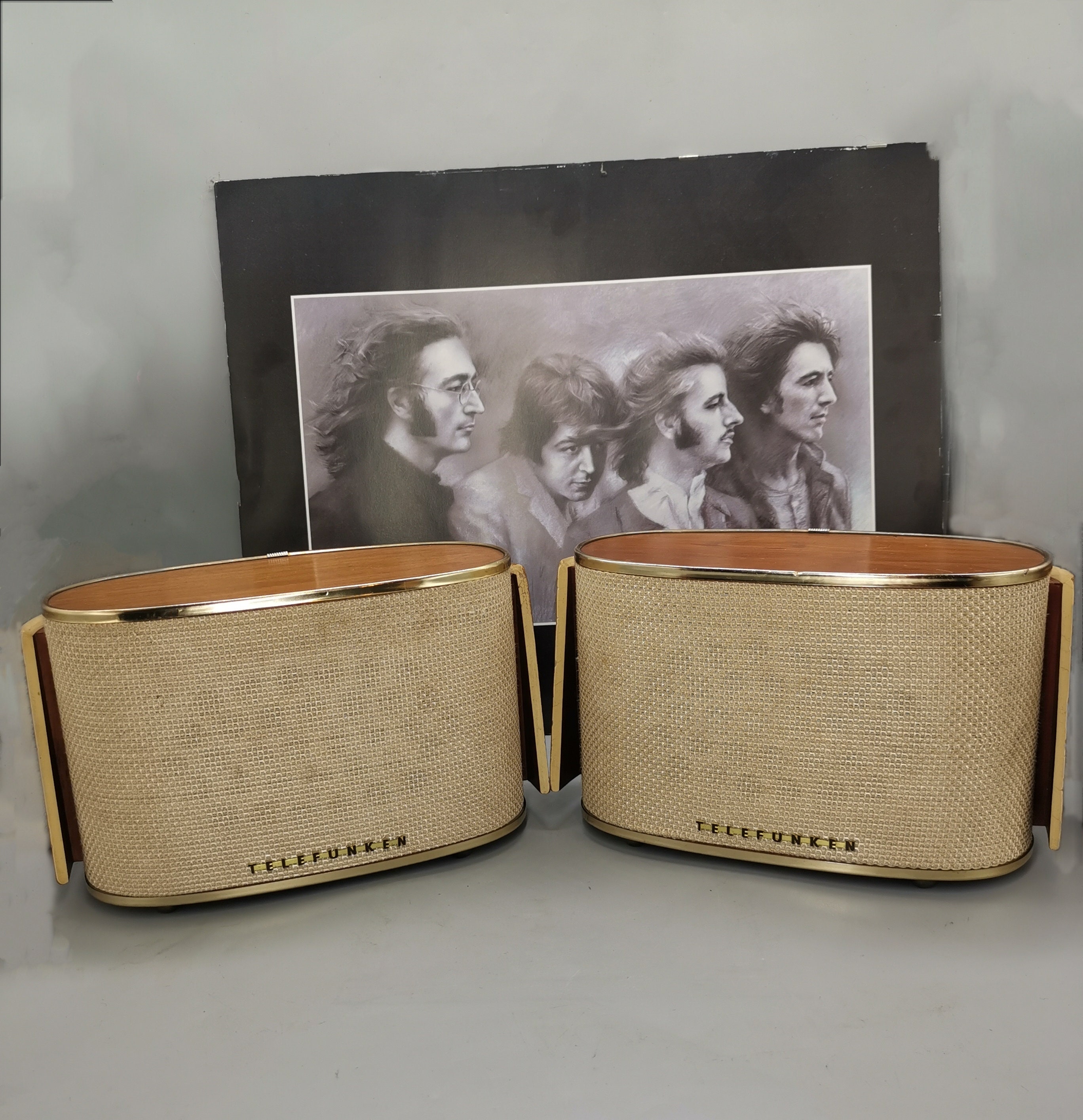 Telefunken Vintage German Speakers TELEFUNKEN HiFi-Box L50