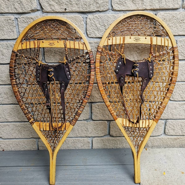Vintage Snowshoes Etsy