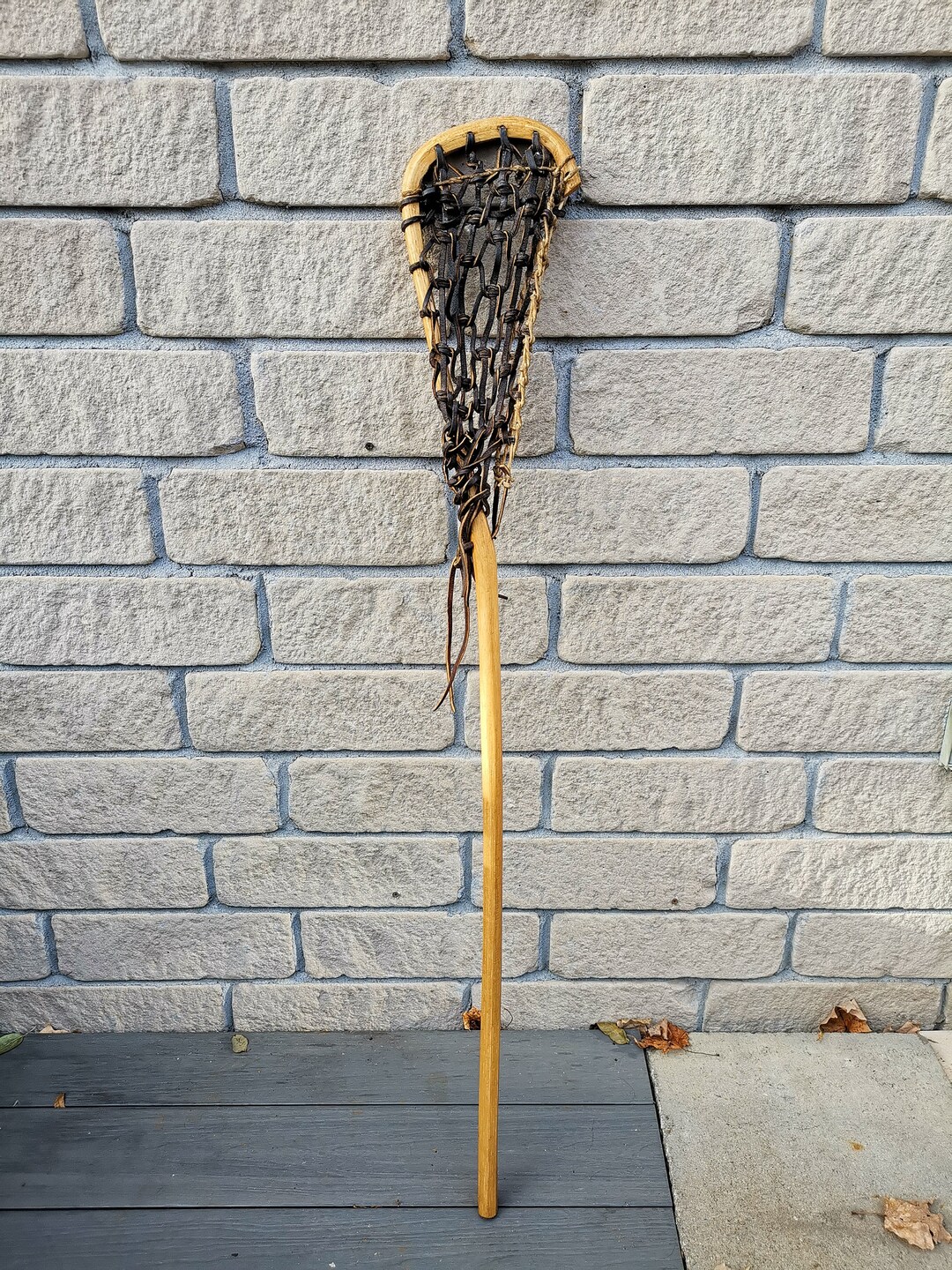 Vintage Mohawk Wooden Lacrosse Stick No.02 Etsy Canada