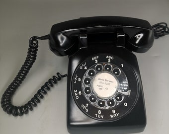 Telefono da tavolo rotante vintage Northern Electric, G3, 1954/1955/1960, buone condizioni vintage, prodotto in Canada, non testato