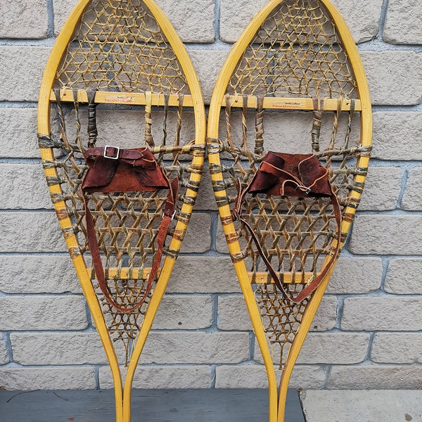 Wooden Snowshoes Etsy Canada
