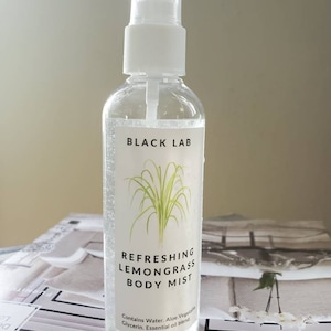 Refreshing Lemongrass Body Mist