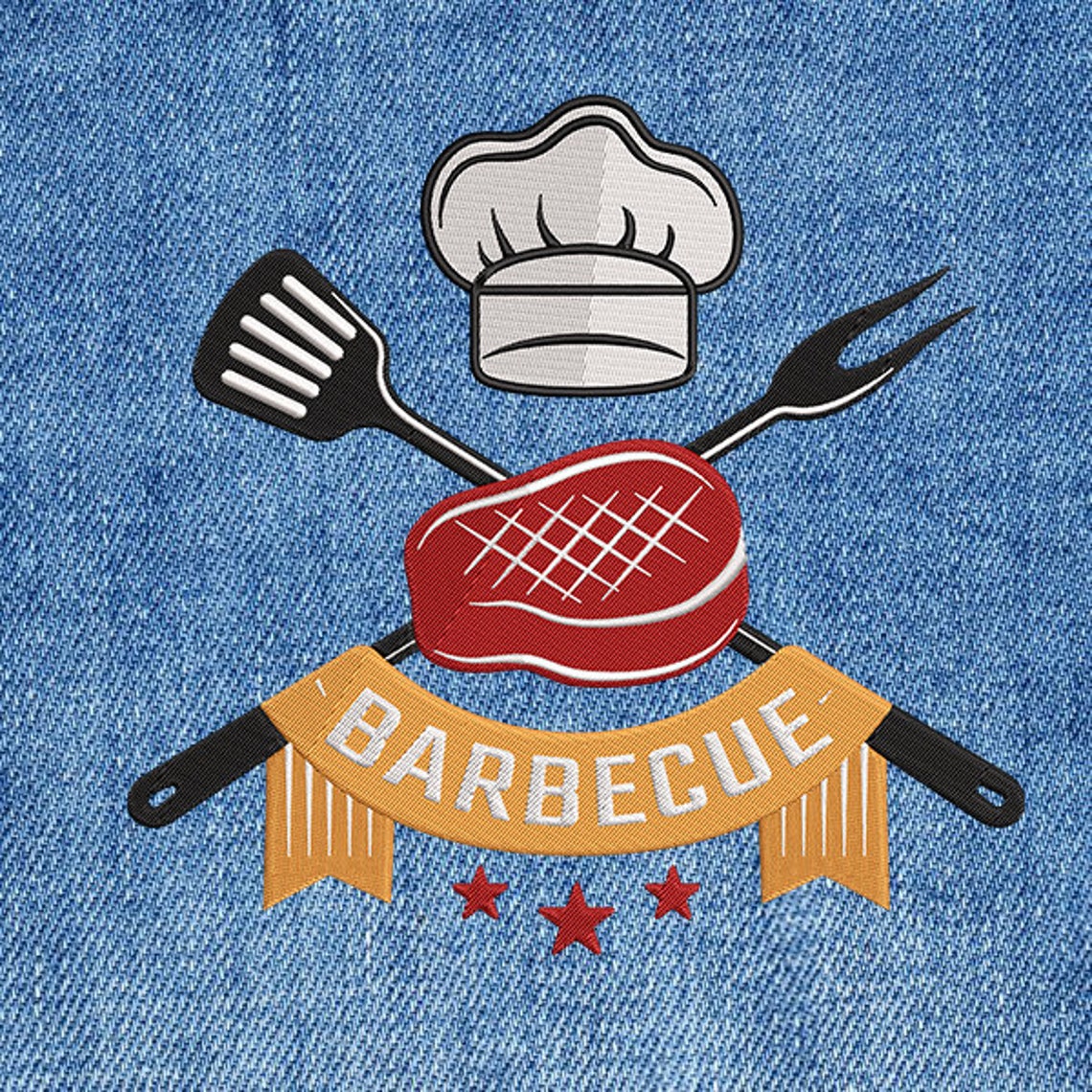Barbecue embroidery design bbq machine embroidery design 7  etsy france