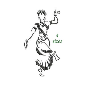 一番の そろそろ残り少なく(u_u)【インド布絵】「BHARAT NATYAM
