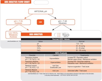 Arterial Blood Gas (ABG) Horizontal Badge Card