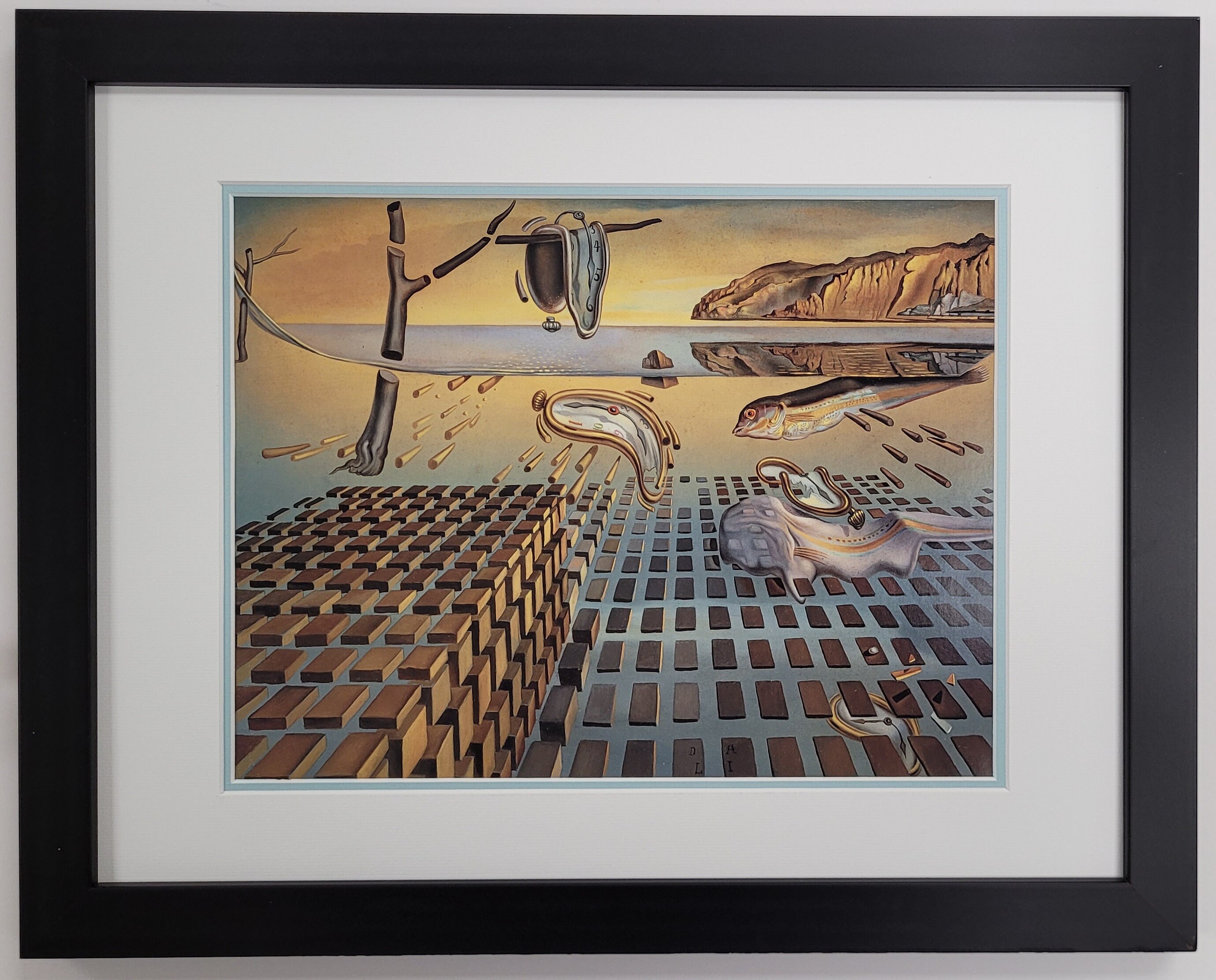 Dali the Disintegration of the Persistence of Memory Framed - Etsy