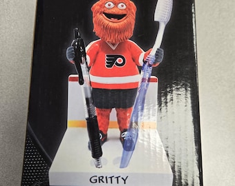 Philadelphia Flyers Mascot Gritty Pen Holder Bobble Head