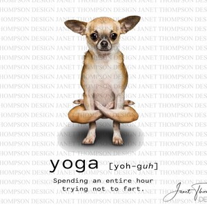 Yoga Definizione file PNG, Clipart, Sublimation Design, Digital Download, Stampa DTG, Digital Graphic, Yoga