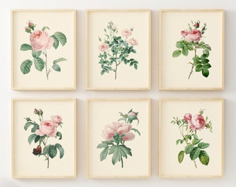 Modern print Roses print Minimalist Print Roses digital art Artistic Rose printable wall art Minimalist Art Print Roses decor