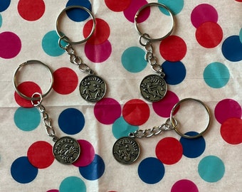 Zodiac Keychains