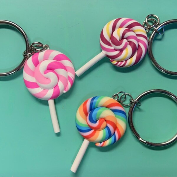 Lollipop Keychain