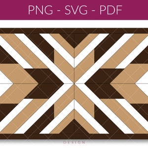 wood barn quilt sign SVG, laser farmhouse sign template,  DIY mosaic laser cut files for sign, Glowforge laser cutouts instant download
