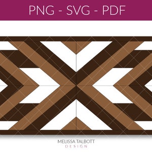 signe de mosaïque en bois SVG, modèle de signe de ferme laser, fichiers découpés au laser de courtepointe de grange de bricolage pour le signe, découpes de bois Glowforge téléchargement instantané