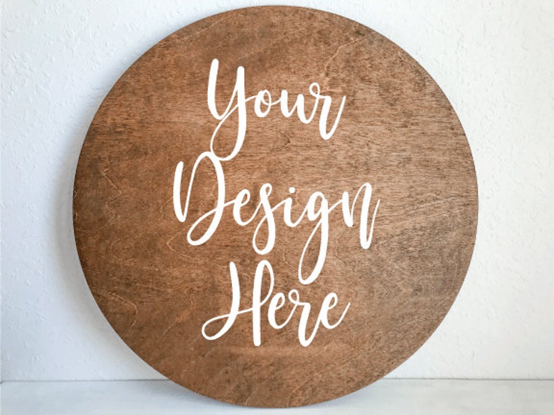 Wood sign mockup, JPEG format farmhouse sign template, wooden sign flatlay High Res stock photography, sign maker instant download flat lay image 2