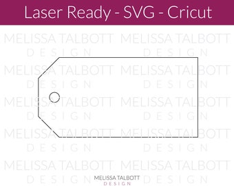 gift tag SVG template, laser ready Christmas tags,  DIY laser cut files for baby shower favor tags, Glowforge wood cutouts instant download